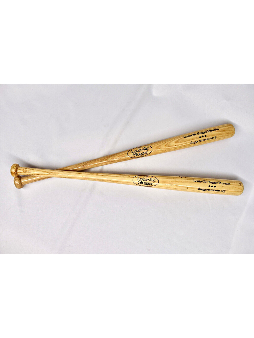 Set of 2! Louisville Slugger Museum Souvenir Mini Baseball Bats